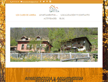 Tablet Screenshot of lescasesdearriba.com